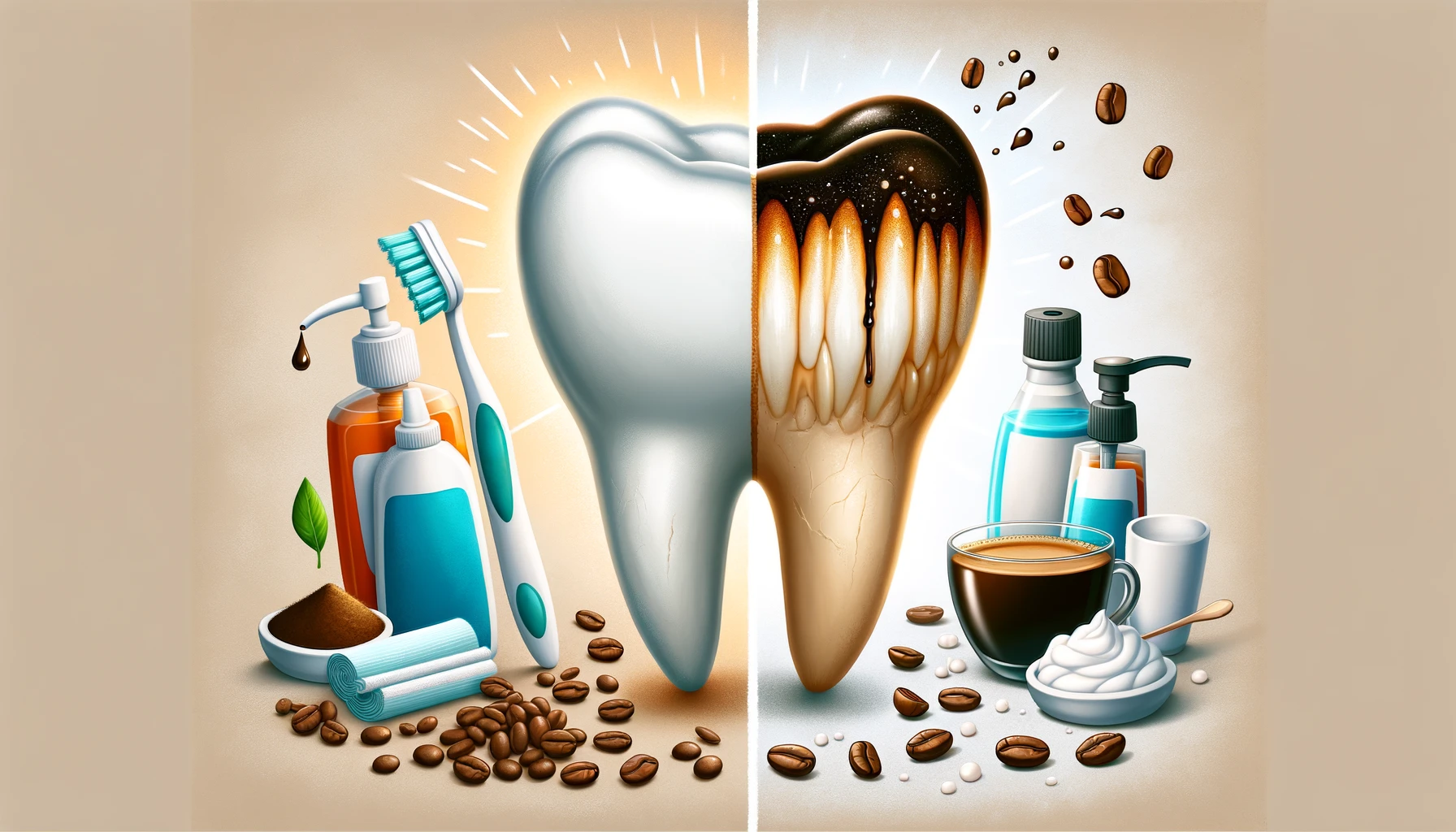 ☕🦷 Démystifions le Mythe : Le Café Noir Est-Il Mauvais pour les Dents ? 🚫☕